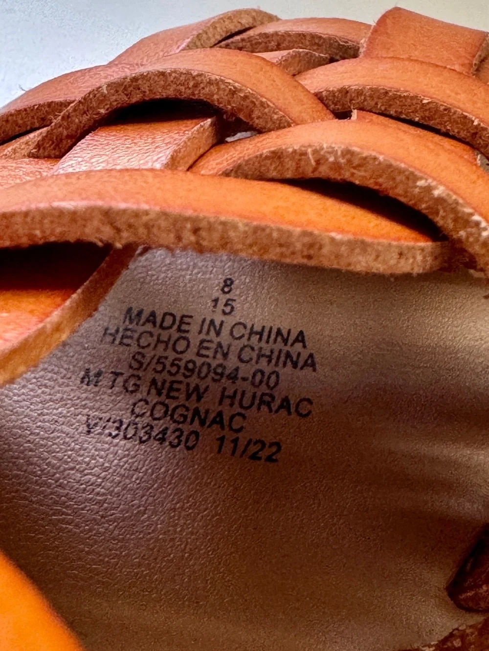 Old Navy Kids Brown Faux-Leather Fisherman Sandals